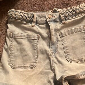 Celebrity Pink Light Blue Women Shorts